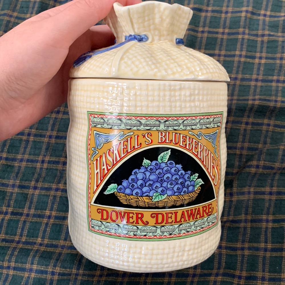 Haskell Blueberry Dover Delaware Jar